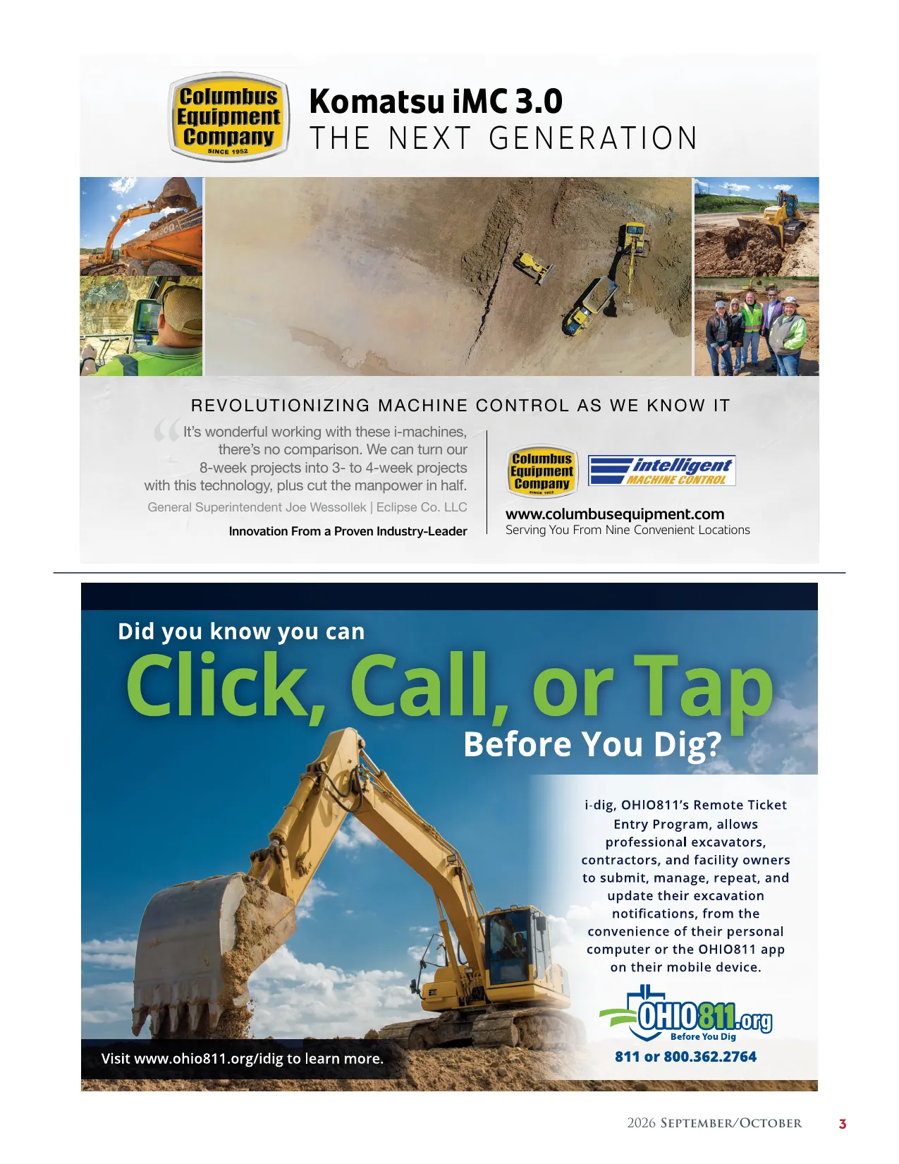 Page 3 of Ohio Contractor September-October 2026