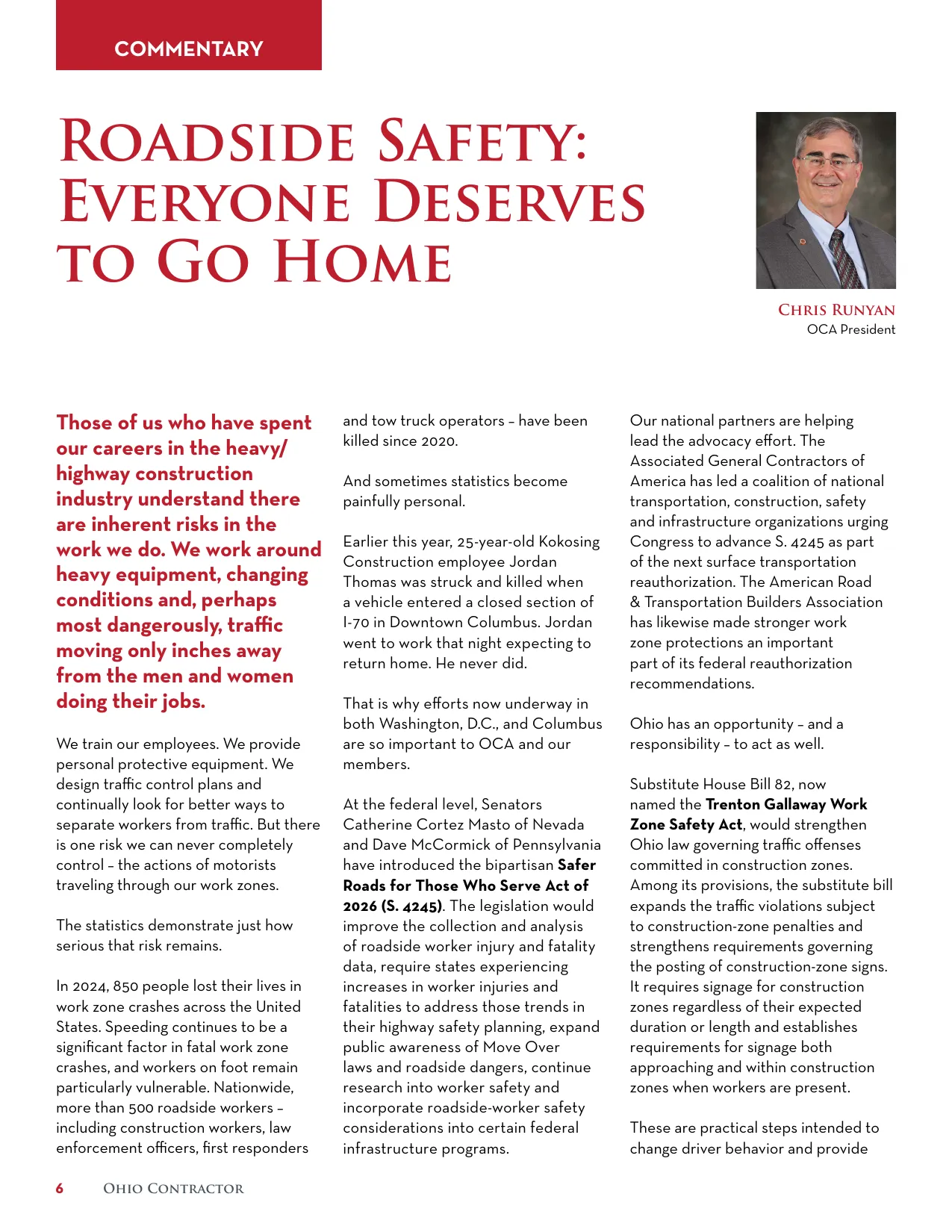 Page 6 of Ohio Contractor September-October 2026