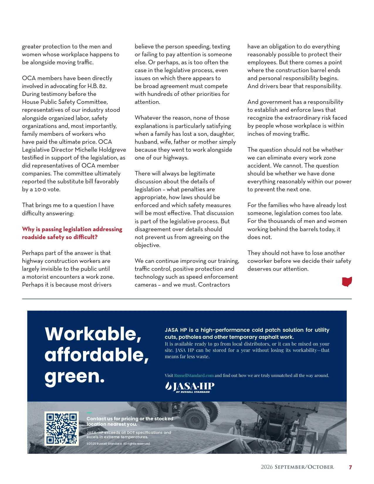 Page 7 of Ohio Contractor September-October 2026