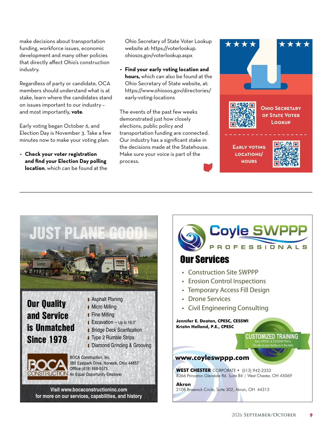 Page 9 of Ohio Contractor September-October 2026